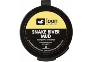 Loon Snake River Mud Fly Fishing Sink Paste für Vorfächer & Fliegen (0,5 l Kanister, 13 cm)