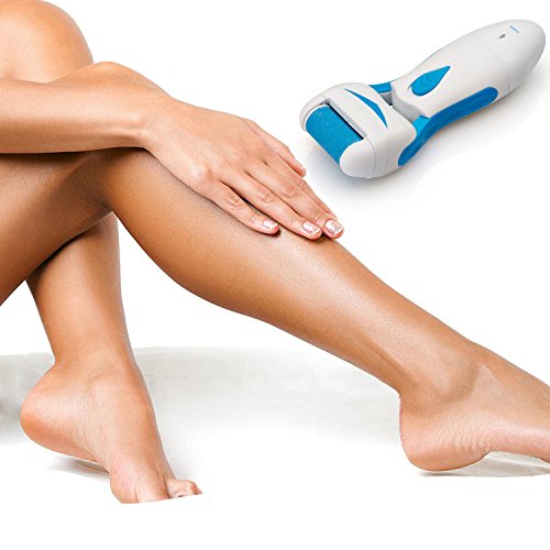 rantizon Hornhautentferner elektrisch Fuß Pediküre Hornhautentferner wiederaufladbar Pediküre Fuß Datei für trockene/Harte/Dead creaked Haut an Füße Fuß Spa at Home Foot Repair mit gratis Extra Roller Head - 5