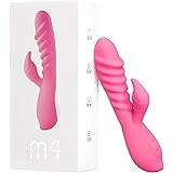 HEDO M4 | Vibratore sessuale per donna | Funzione calore | Stimolatore clitorideo e punto G | Dido vibrante | Privo di PVC e 