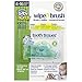 Baby Buddy Green Wipe and Brush with Tooth Tissues