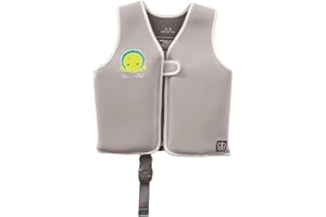 bblüv Näj - Gilet Natation Enfant & Bébé - Veste de Sauvetage Ajustable - Sécurité - Confort en Néoprène - UPF 50+