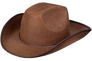 Boland - Kowbojski kapelusz dla dorosłych, nakrycie głowy, szeryf, jeździec rodeo, dziki zachód, kostium, karnawał, impreza tematyczna