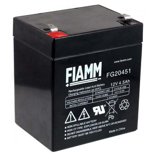 FIAMM Bleiakku FG20451, 12V, Lead-Acid