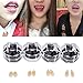 Produktbild 1 Paar gefälschte Vampirzähne Zahnersatz Dracula Werwolf Prothesen scharfe Zähne Halloween Kostüm Cosplay Party Bevorzugungen Zubehör Requisiten in Kristall Fall