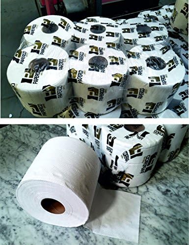 18 x 2 Ply White Centrefeed Kitchen Roll Embossed Cleaning Paper Tissue by Blinx (18)