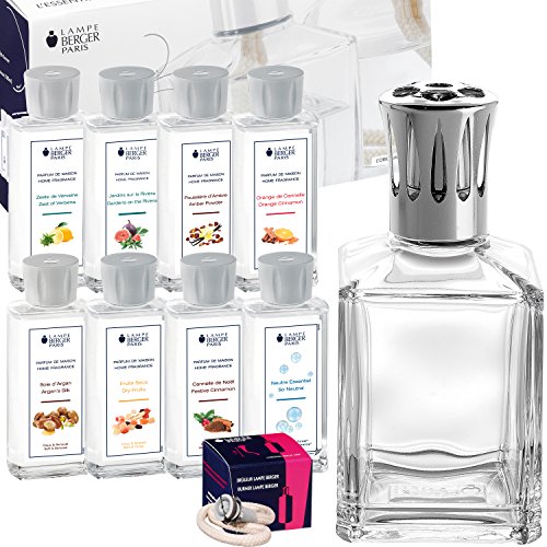 Lampe Berger Starterset Deluxe Cube inkl. großem Parfumpaket mit 8 Düften Limited Edition 2017