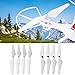 Dilwe Eliche Quadcopter, 8Pcs / Set CW CCW Lama autobloccante per Phantom...