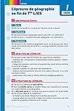 Image de Géographie Tle L-ES : Fiches de révision