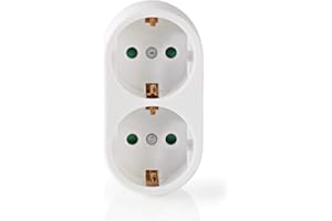 Nedis Power Outlet Splitter Contact with Protection
