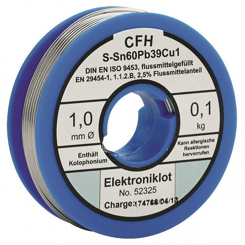 CFH Elektroniklot flussmittelgefüllt, 100 g 52325