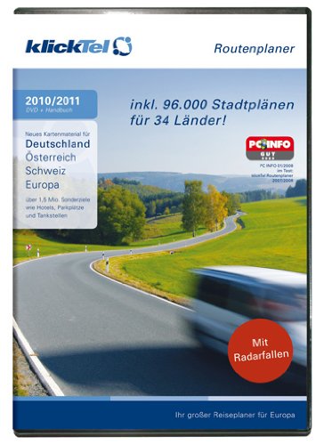 Preisvergleich Produktbild klickTel Routenplaner 2010 / 2011