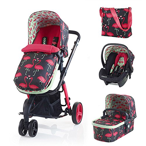 Cosatto Giggle 2 Travel System with Hold Group 0+ Car Seat (Flamingo Fling)