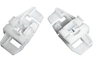 FINAO AUTOPARTS 2 clips agrafes de réparation lève-vitre droite et gauche | Installation facile & qualité OEM | Compatible avec Renault Scénic, Modus, Citroën C3
