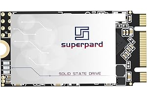 Superpard Disco Duro Interno SSD 512GB M.2 2242 SATA III NGFF, B+M Key, Compatible con Ultrabooks, PC Industrial, Automatización y Sistemas Embebidos