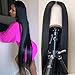 Price comparison product image Maxine 360 Lace Wig 180% Density Straight Wave Human Hair Wigs for Black Women 360 Full Lace Frontal Wigs with Baby Hair Pre Plucked Natural Hairline 20 inch