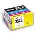 Produktbild 4X Mycartridge Druckerpatronen kompatibel für Epson 35XL 35 XL T3591 T3592 T3593 T3594 T3591-T3594 XL für Epson Workforce Pro WF-4720DWF WF-4725DWF WF-4730DTWF WF-4740DTWF Drucker