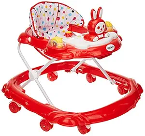 Amazon Brand - Solimo Baby Walker, Red
