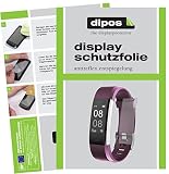 dipos I 6X Schutzfolie matt passend für Yamay Fitness Armband SW333 Folie Displayschutzfolie
