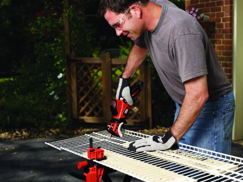 Black+Decker 10.8V 1.3Ah Li-Ion Ultra-Kompakt Akku-Astsäge, rotierende Astklemme, Äste mit 7.5cm Durchmesser, Universal-Sägeblattaufnahme, inkl. 3 Sägeblätter, GKC108, schwarz orange - 6