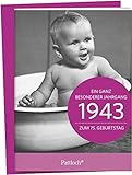 Image de 1943 - Ein ganz besonderer Jahrgang Zum 75. Geburtstag: Jahrgangs-Heftchen mit Kuvert