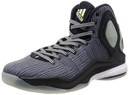 Preisvergleich Produktbild adidas D ROSE 5 BOOST schwarz / weiß / rot