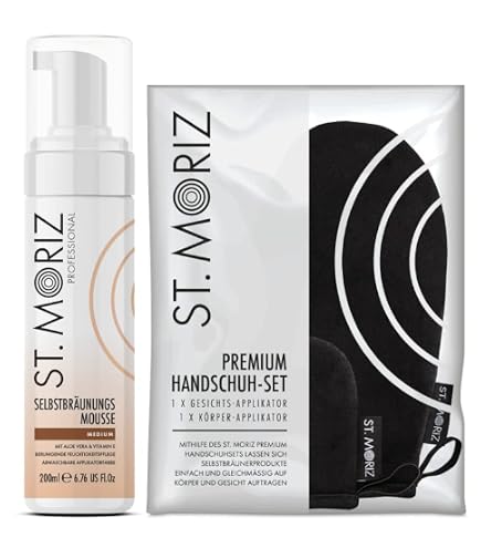 St. Moriz Professional Express Mousse + St. Moriz Applikator Handschuh 1 Set Kosmetik