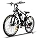 Produktbild YUEBO Elektrofahrrad mit 26 Zoll Mountainbike, 25-35km/h Pedelec E-Bike Lithium-Akku mit 21 Gang Getriebe Schwarz