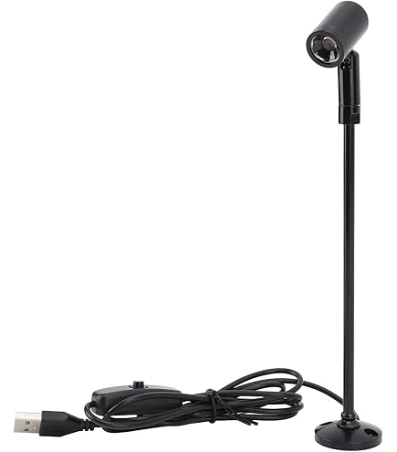 Mini Spot LED USB 5V - Éclairage Cabinet, Vitrine, Bijoux (Blanc Chaud 3000K)