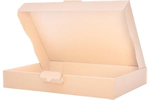 verpacking 100 Carton d'expédition pliable 32 x 22,5 x 5 cm, Marron, MB-4 cartons d'expédition extra-plats DIN A4 (31,5 x 22 x 4,5 cm) Poste Boîte pliante
