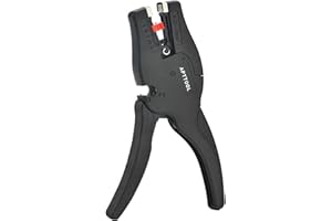APTTOOL Pinza Spelafili Automatica Professionale, Spellacavi Elettrici con Taglierina Incorporata, Ganasce Autoregolanti, Leggero e Portatile per 32-7 AWG (0,03 mm²-10 mm²)