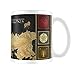 Produktbild Game of Thrones Kaffeetasse Westeros Map House Sigils Nue offiziell Weiß Boxed