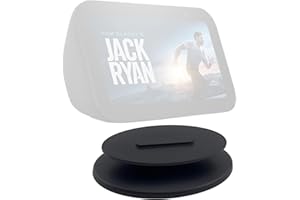 Sintron Soporte Ajustable de Pantalla inteligente para Shᴏw 5 y Shᴏw 8 (1.ª y 2.ª generación), Soporte Magnético Regulable, Rotación de 360 Grados, Función de inclinación y Base antideslizante (Negro)