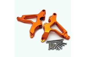 EPTNNASO Amortisseur arrière en aluminium pour Traxxas UDR Unlimited Desert Racer 8538 Orange