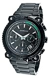 Steel Master Herren-Armbanduhr Chronograph Quarz Analog Edelstahl - CAP11032026.C