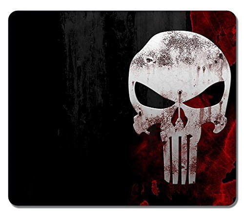 Customized Textured Surface Water Resistent Large Mousepad The Punisher Skull Fashion Designs Non-Slip Best Large Gaming Pad Mouse Pads