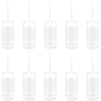 40 Stück Cake Push Pop Behälter – Runde Push-Up Shooter Mit Deckel & Stab, Aus Lebensmittelechtem Kunststoff, Für Desserts & Konfetti
