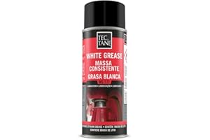 TECTANE GRASA BLANCA WG 171, Lubricante Multiusos, Lubricación de Larga Duración para Maquinaria Pesada Sujeta a Altas Presiones, Lubricante de Seguridad, Interior y Exterior, Bote 400 ml