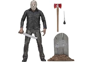 ANJINGUANG Jason Voorhees Figur Jason Voorhees Actionfigur Anime Figur 18 cm bewegliche Gelenke stehende Pose Modell PVC Statue Sammlerstück Dekor Geschenke
