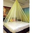 Selibration Pastel Yellow Decoration Net Cloth for Birthday Cabana Tent Decoration for Valentines Day Transparent Net Decoration Backdrop for Birthday Decoration | 6m Cloth with 10m LED Light