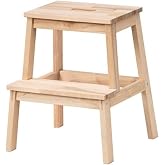 IKEA Bekvam Basamaklı Mutfak Tabure, Kayın Rengi, 43x39x50 cm