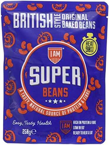 IAM SUPER 250 g British Style Original Baked Beans - Pack of 6