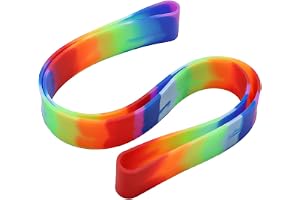 Hsthe Sea 5PC elastiska strandstolsklämmor band, strandhanddukshållare gummi elastiska, strandstolsband för handduk, solstol, pool, kryssningsstolar