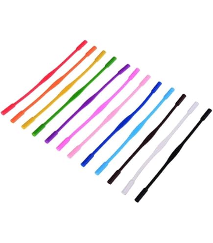 Lacci Occhiali Bambini 5 Pezzi - Catenine Regolabili Con Perline Colorate Per Sport E Lettura - Foto 4