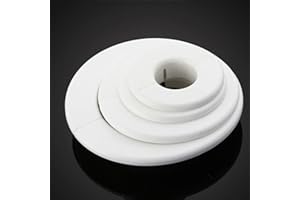 FACULX Rosette di copertura, rosetta di copertura, ingresso cavi, passaggio cavi da 40mm a 80mm, copertura foro, boccole ingresso cavi, ingresso parete esterno, copertura ordinata (40mm)