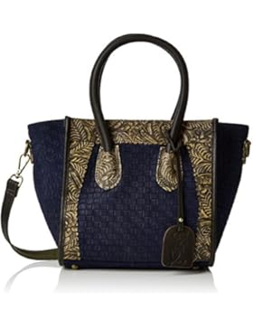 LAURA VITA Damen Canberra-Anna 11 Tote, Blau (Bleu), 13 x 24 x 40 cm