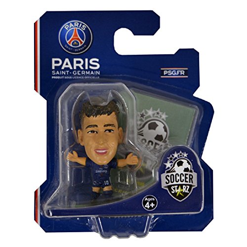 SOCCERSTARZ- Home Kit-2018 Version Paris St Germain Neymar Jr Figurine, SOC1181