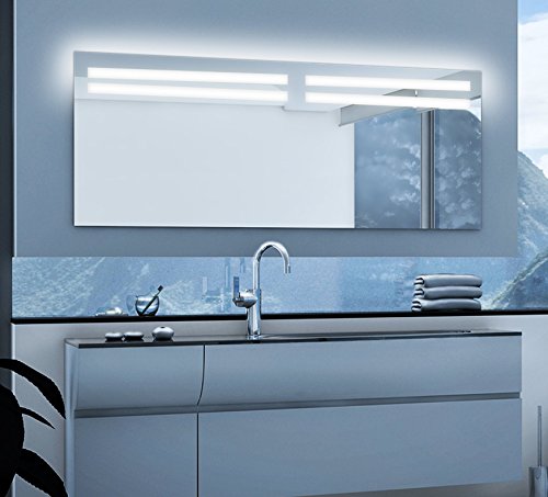 Luxur3 - LED Badspiegel mit Beleuchtung - (B) 120 cm x (H) 80 cm