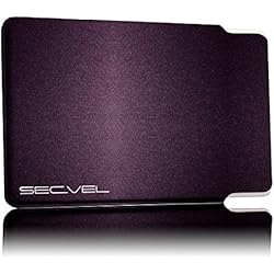SECVEL - Étui de carte bancaire premium edition - protection RFID/NFC et champs magnétiques - Ariana