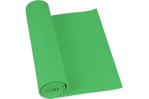 Green EVA Foam Cosplay, Do²ping 2mm Foam Sheets for Crafts, 49''x13.5'' with High Density 86kg/m3 for Carft Costume DIY Project (2mm Green)
