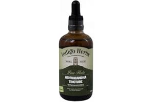 INDIGO HERBS Ashwagandha Teinture Mère - 100ml (Qualité assurée)